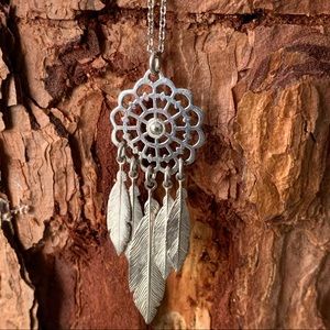 Sterling Silver .925 Dreamcatcher Necklace